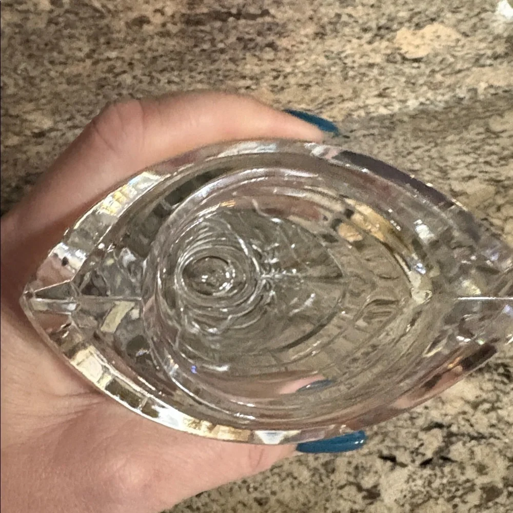 Lenox ovation crystal Azar bud Vase 7 inches VINTAGE